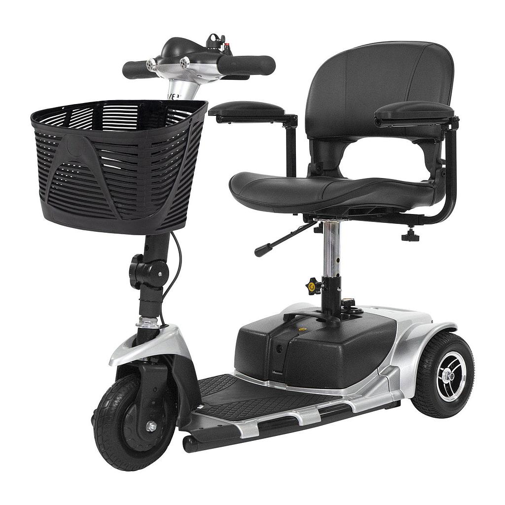 3 Wheel Mobility Scooter - silver color