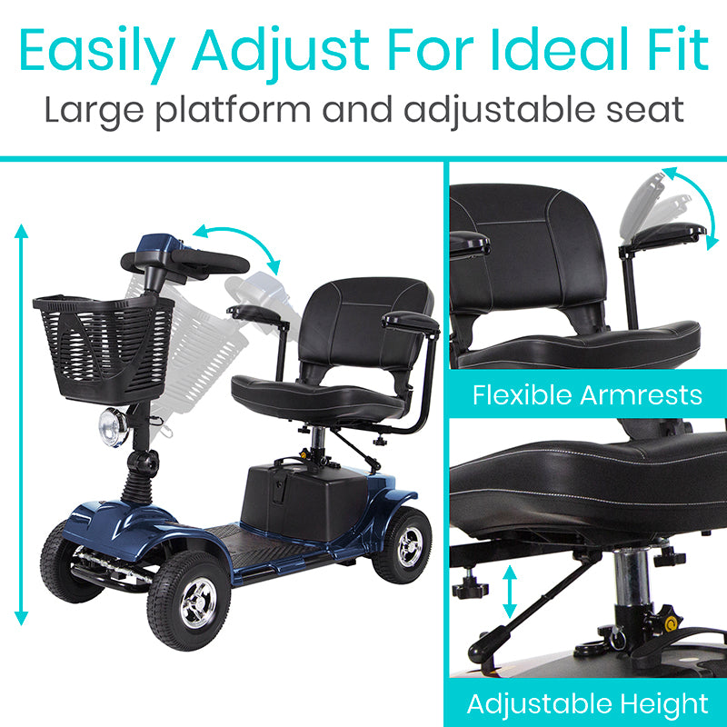 Mobility Scooter - Series A - seat and steering column adjustments