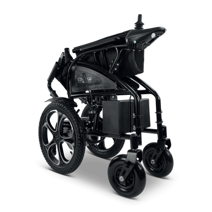 6011 Electric Wheelchair - folded right front view