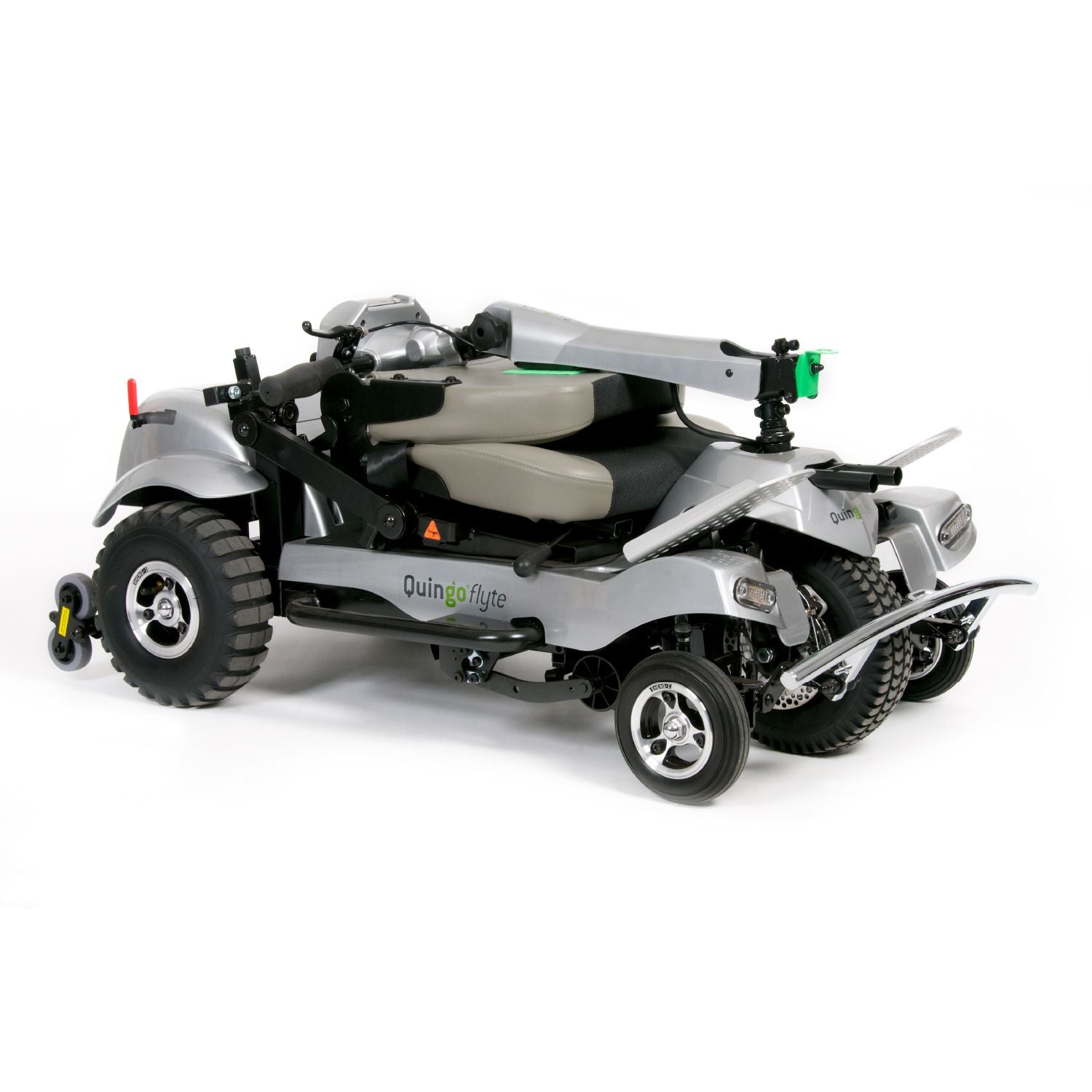 Quingo Flyte Mobility Scooter with MK2 Docking Station - folded view