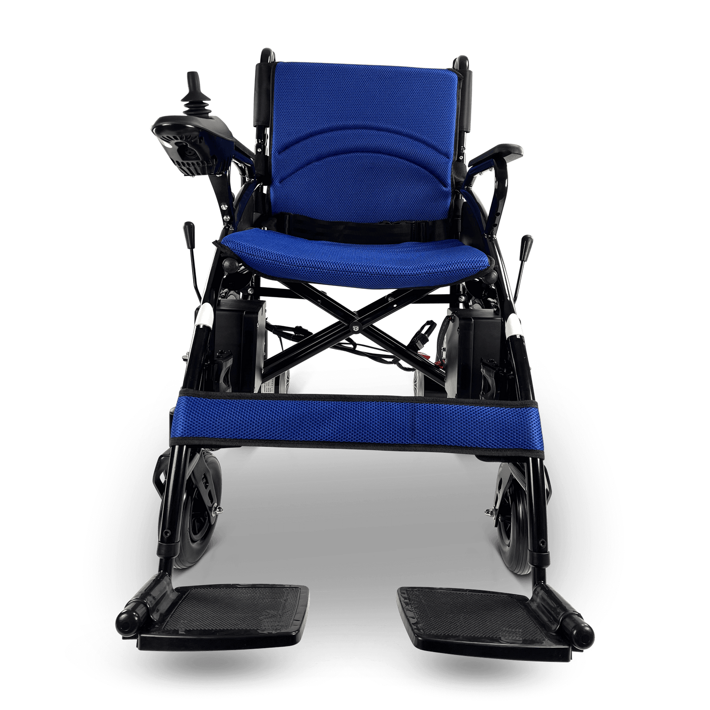 6011 Electric Wheelchair - blue color front