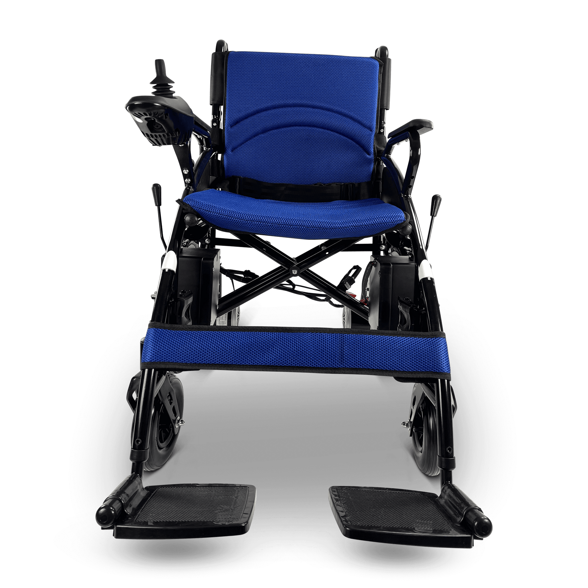 6011 Electric Wheelchair - blue color front