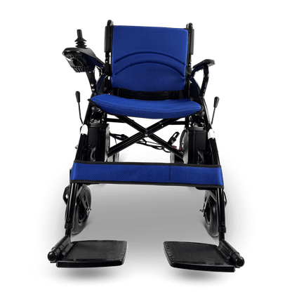 6011 Electric Wheelchair - blue color front
